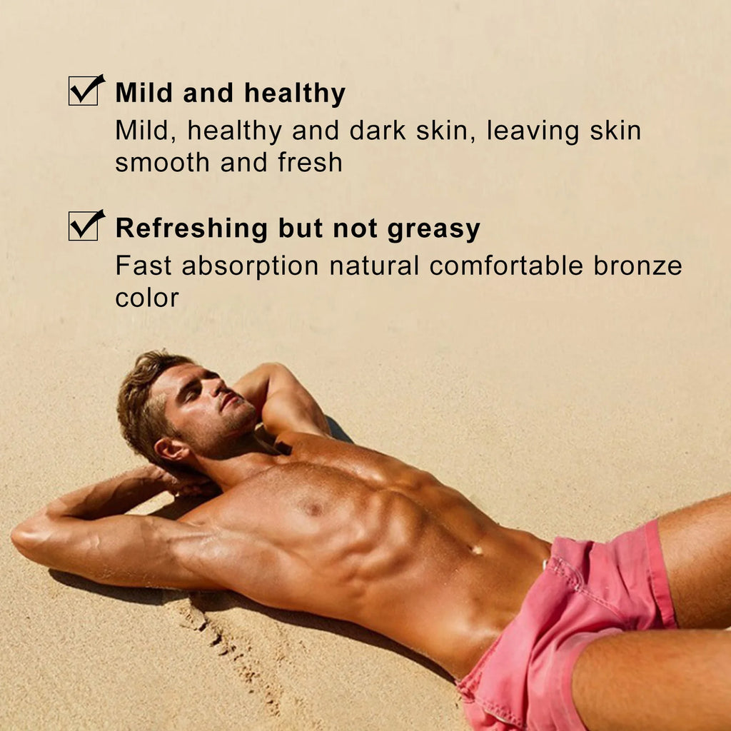 Bronzing Tanning Gel – Natural Self-Tanning Booster for Face & Body | 50g / 200g