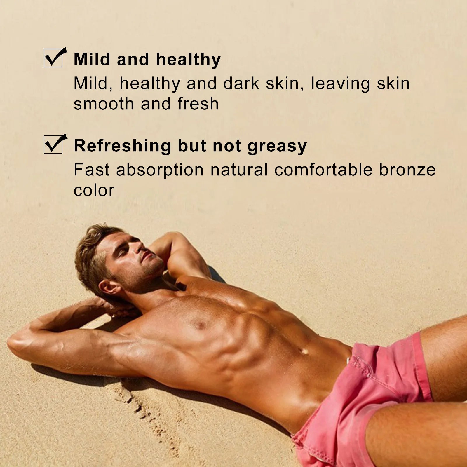 Bronzing Tanning Gel – Natural Self-Tanning Booster for Face & Body | 50g / 200g