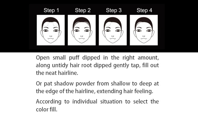 Sevich Hairline Powder – Instant Root & Hairline Concealer for Men & Women | 4g
