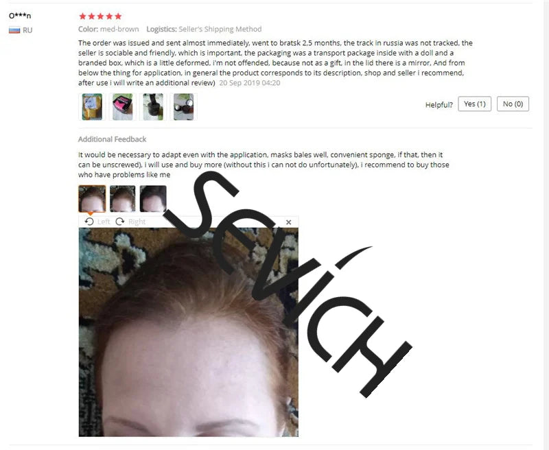 Sevich Hairline Powder – Instant Root & Hairline Concealer for Men & Women | 4g