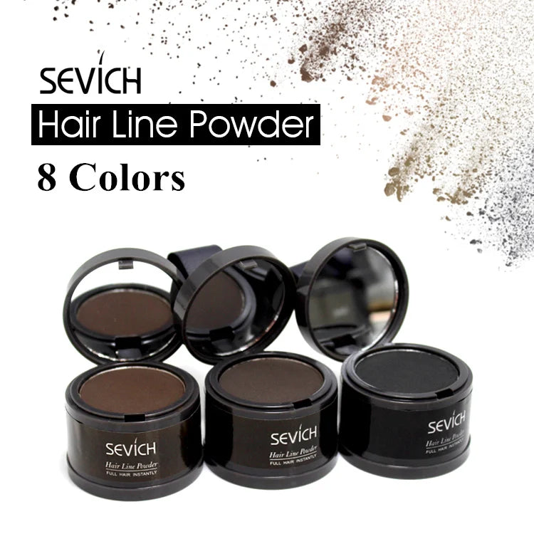 Sevich Hairline Powder – Instant Root & Hairline Concealer for Men & Women | 4g
