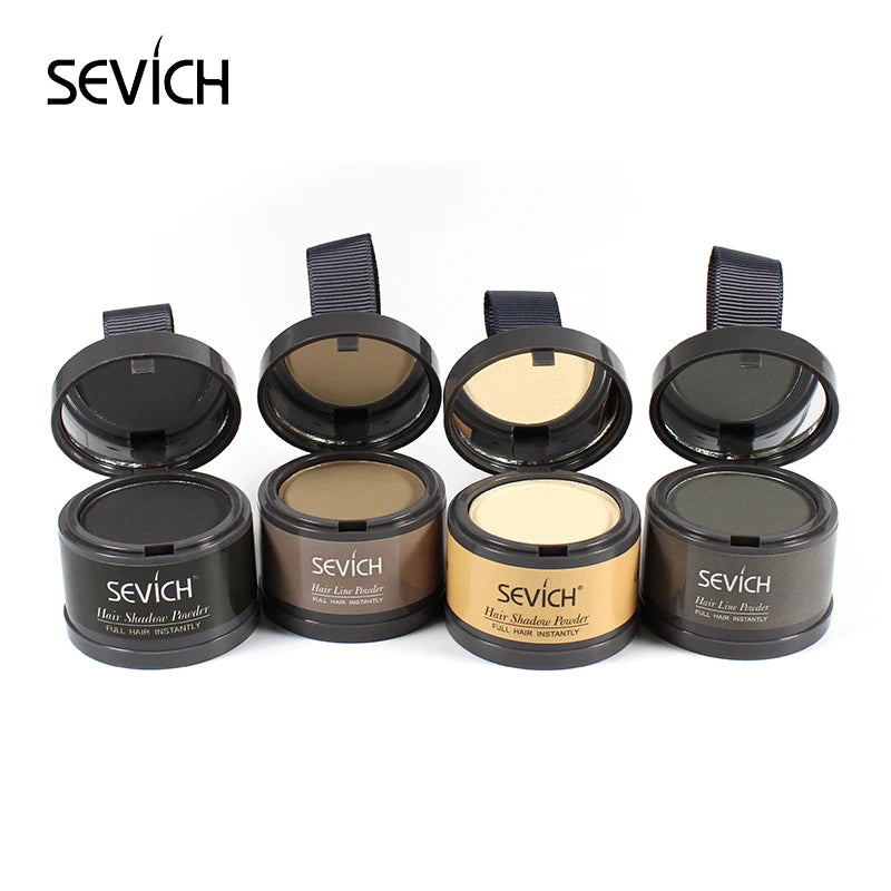 Sevich Hairline Powder – Instant Root & Hairline Concealer for Men & Women | 4g
