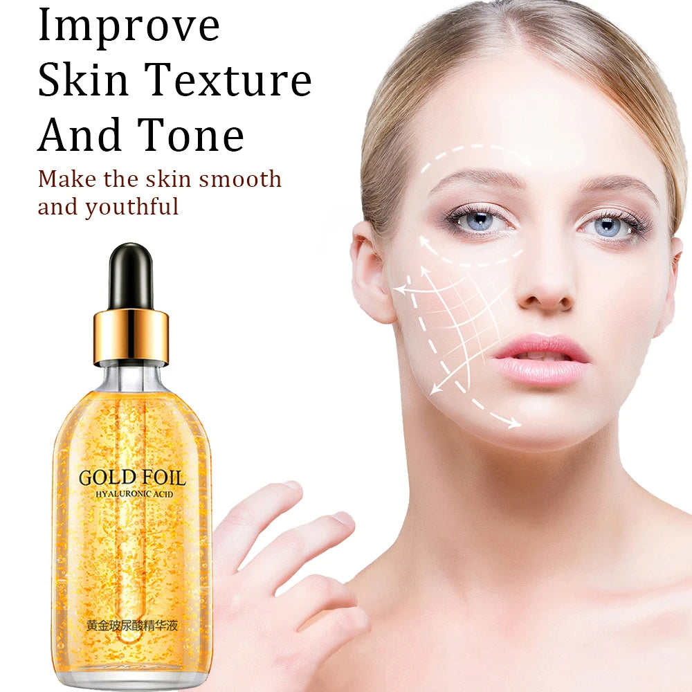 REAROYA 24K Gold Hyaluronic Acid & Niacinamide Face Serum | 100ml