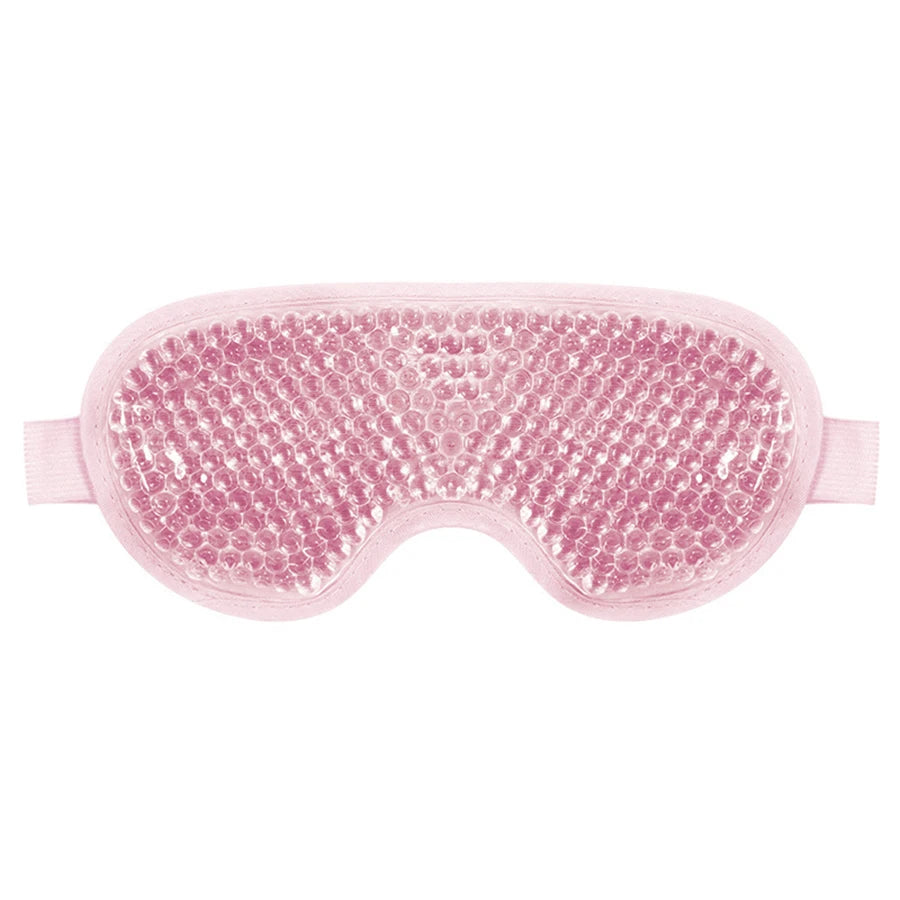 Cooling Gel Face & Eye Mask – Reusable Hot & Cold Therapy Mask for Face, Eyes & Spa Care