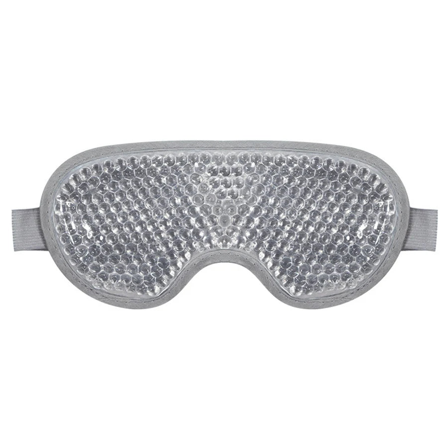Cooling Gel Face & Eye Mask – Reusable Hot & Cold Therapy Mask for Face, Eyes & Spa Care