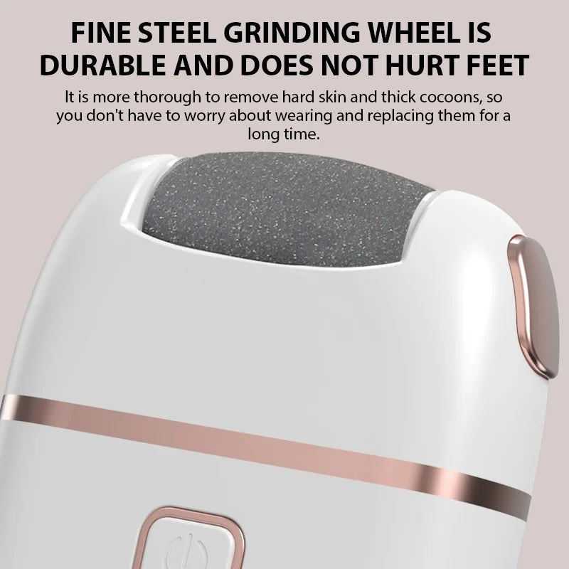 Rechargeable Electric Foot Callus Remover | 3 Grinding Heads | INAVI Well