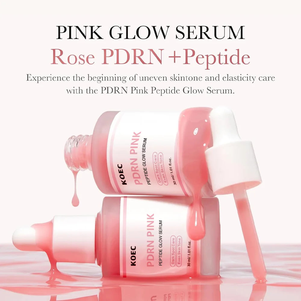 Salmon PDRN Glow Serum – Peptide & Adenosine Facial Serum for Smooth, Even-Looking Skin (30ml)
