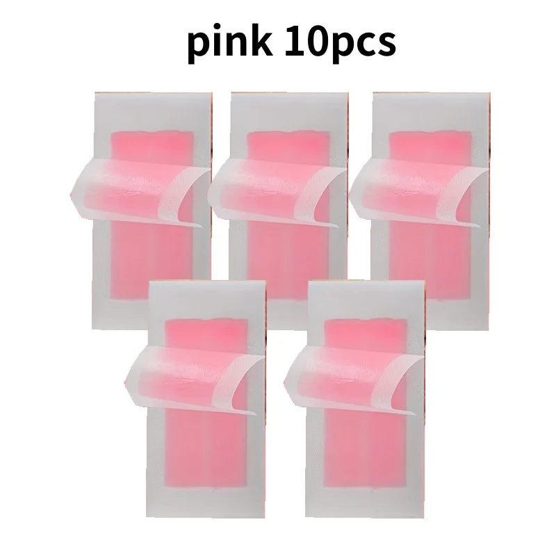 Professional Cold Wax Strips for Face & Body Hair Removal – Smooth & Easy Waxing | 6 / 10 / 20 Sticks