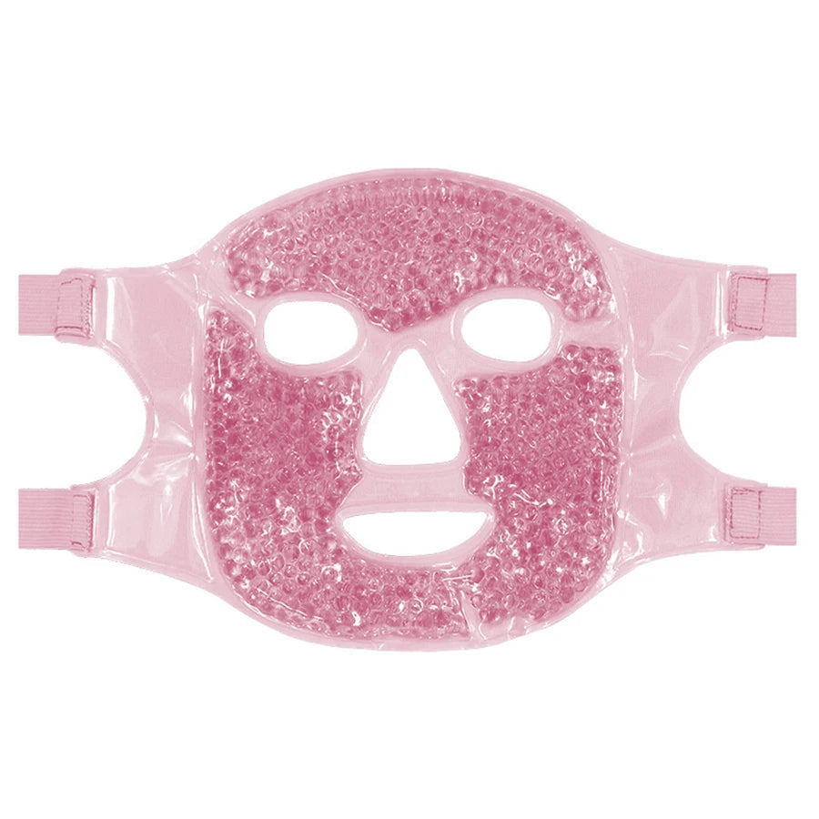 Cooling Gel Face & Eye Mask – Reusable Hot & Cold Therapy Mask for Face, Eyes & Spa Care