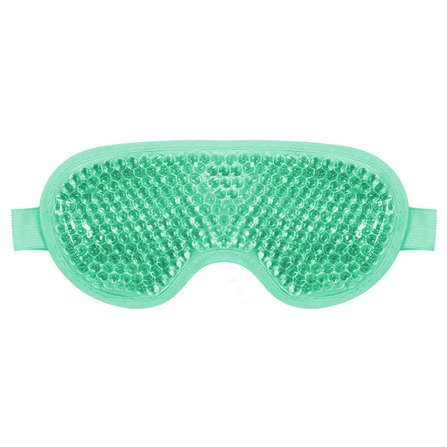 Cooling Gel Face & Eye Mask – Reusable Hot & Cold Therapy Mask for Face, Eyes & Spa Care