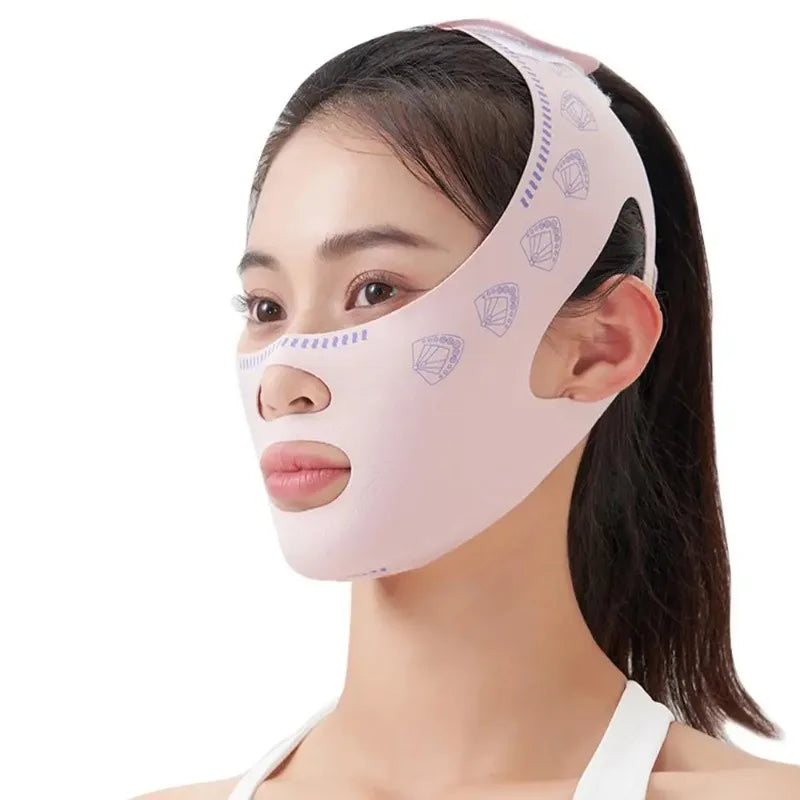 V-Line Chin Support Band – Reusable Face Contouring & Jawline Support Mask