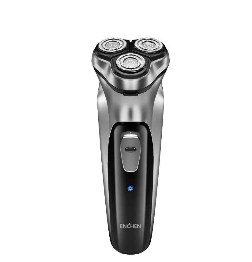 ENCHEN Blackstone Electric Rotary Shaver – 3D Floating Blades | USB Type-C Rechargeable Beard Trimmer