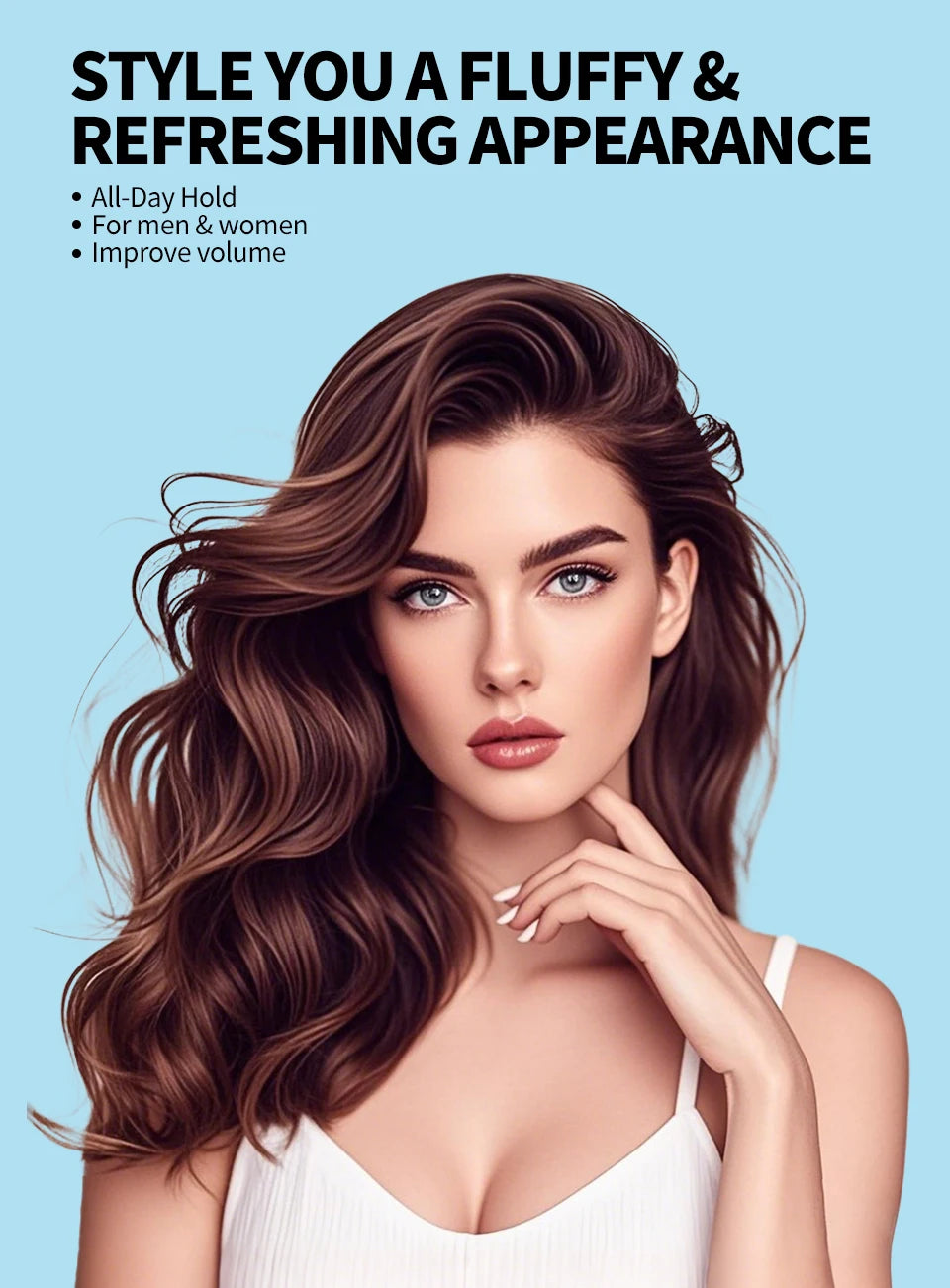 Hair Styling Powder – Instant Volume & Matte Finish