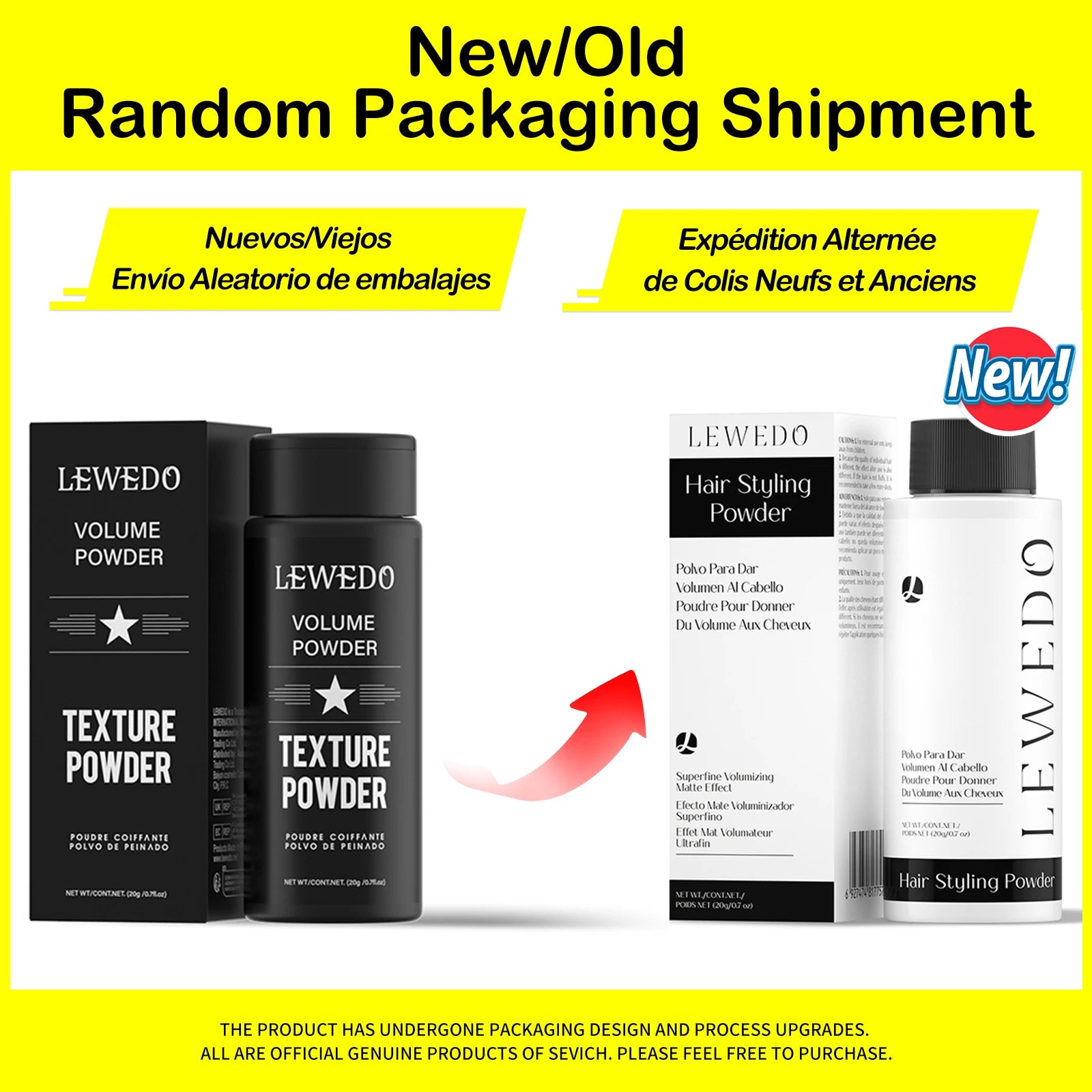 Hair Styling Powder – Instant Volume & Matte Finish