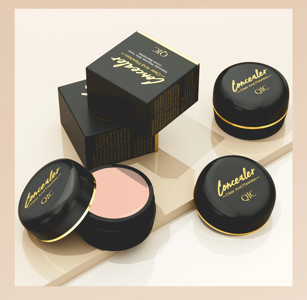 QIC Full Coverage Concealer Q527 | Tattoo & Scar Cover | Waterproof Finish