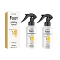 OUHOE Foot Exfoliating Spray 200ml – Callus Softener, Dry Cracked Heel Repair, 72H Moisture Lock & Odor Control Foot Care
