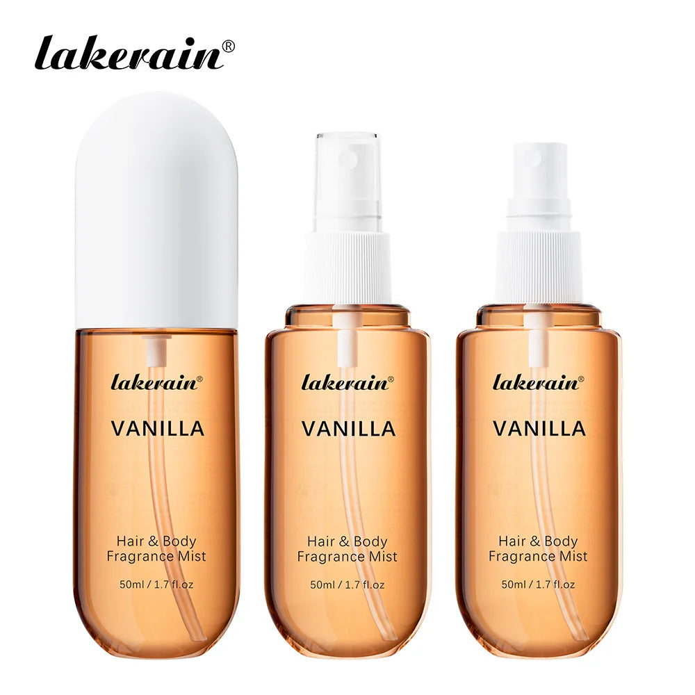 Vanilla Rose Hair & Body Fragrance Mist – Long-Lasting Alcohol-Free Perfume Spray | 50ml