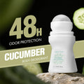 Flora Ruby Light Green Deodorant Roll-On – Aluminum-Free Long-Lasting Freshness for Men & Women