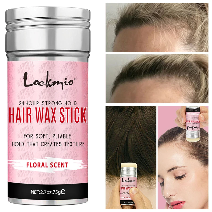 Hair Styling Wax Stick – Anti-Frizz Flyaway Control for Smooth &amp; Sleek Hair | 16g