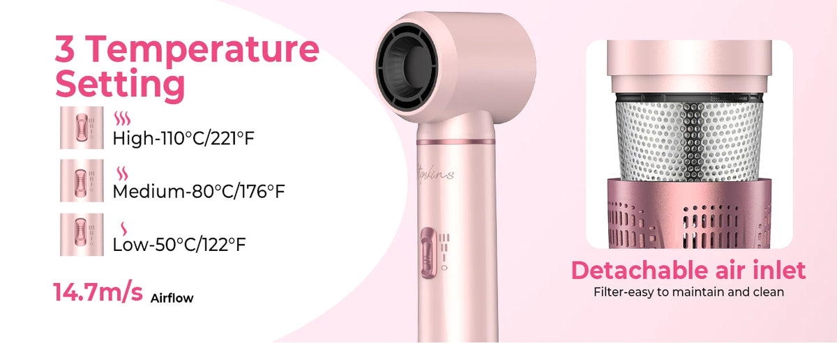 5-in-1 Hot Air Hair Styler | Dryer, Curler, Straightener & Volumizing Brush