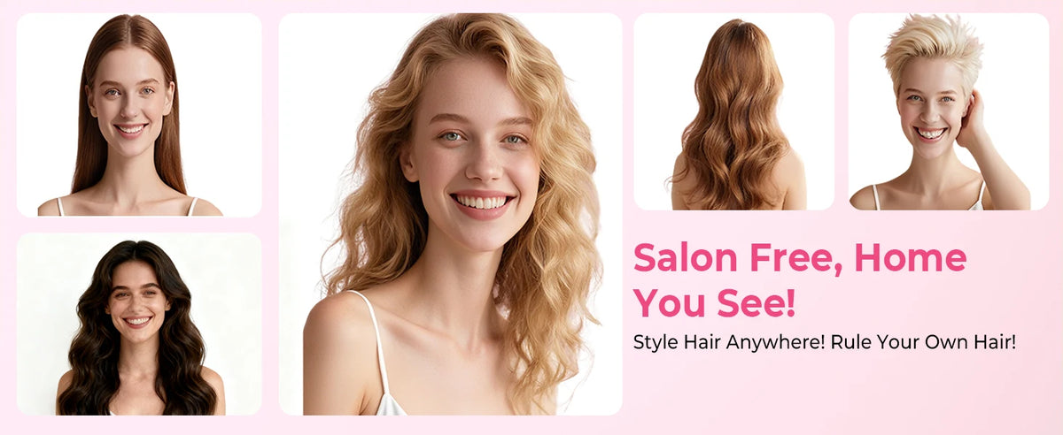 5-in-1 Hot Air Hair Styler | Dryer, Curler, Straightener & Volumizing Brush