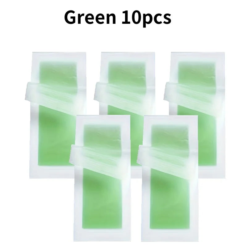 Professional Cold Wax Strips for Face & Body Hair Removal – Smooth & Easy Waxing | 6 / 10 / 20 Sticks