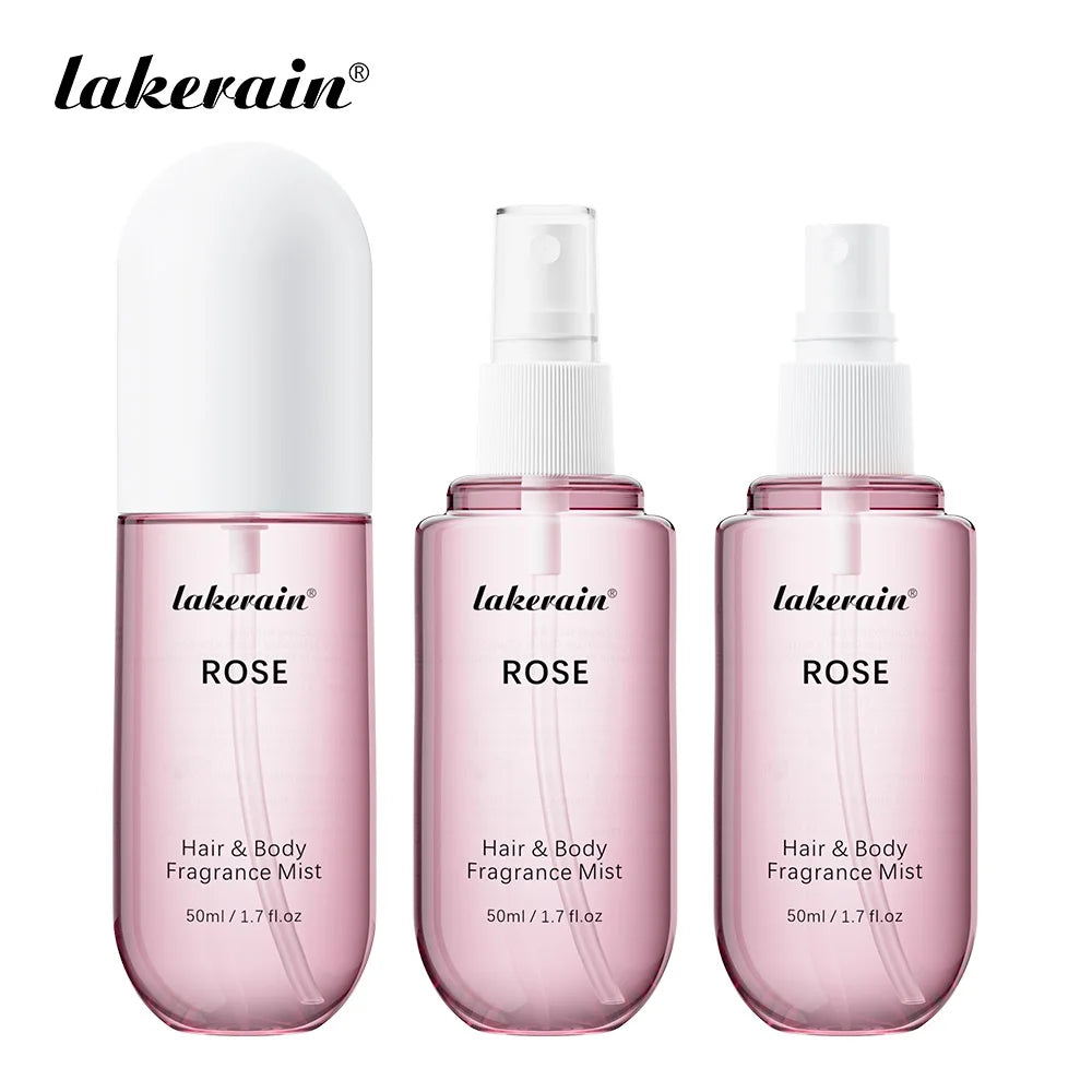 Vanilla Rose Hair & Body Fragrance Mist – Long-Lasting Alcohol-Free Perfume Spray | 50ml