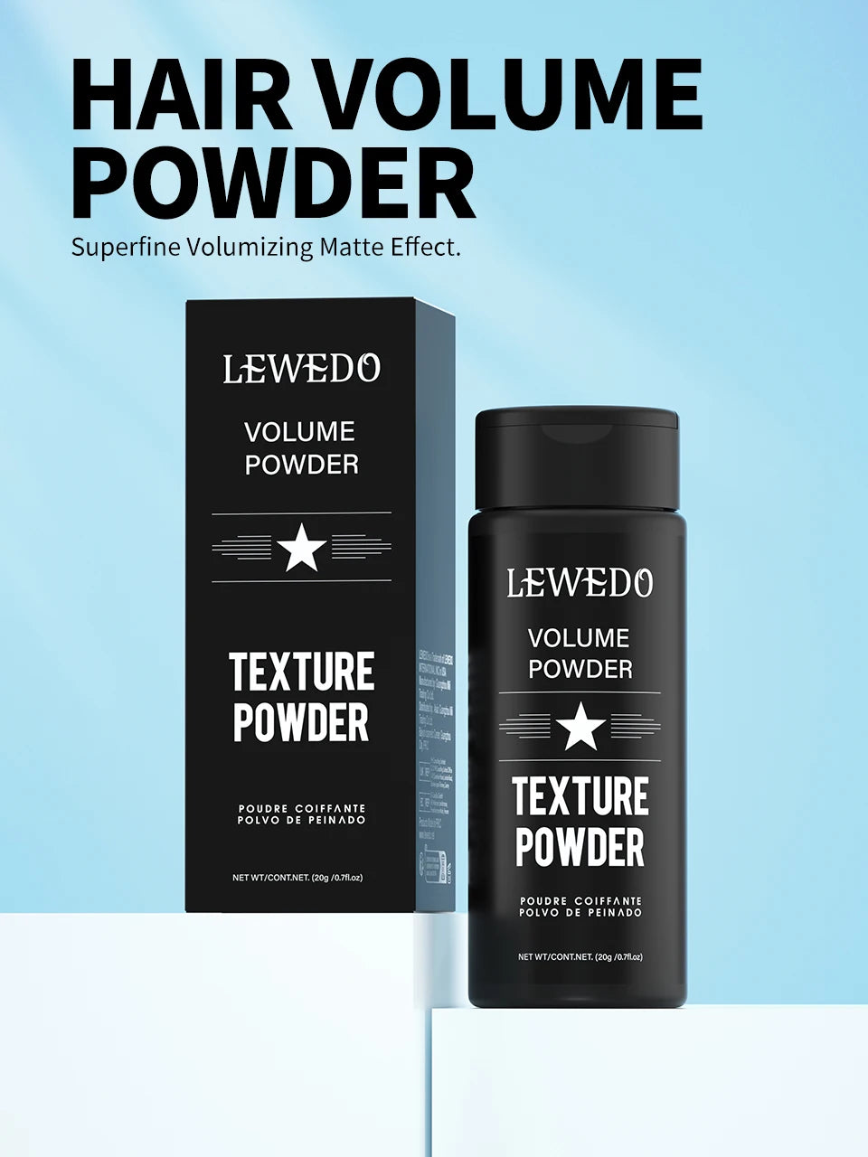 Hair Styling Powder – Instant Volume & Matte Finish