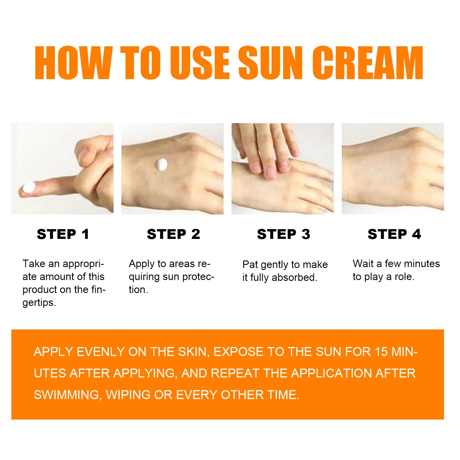 EELHOE Hydrating UV Defense Cream – Lightweight Moisturizing Sunscreen for Face & Body (40g)