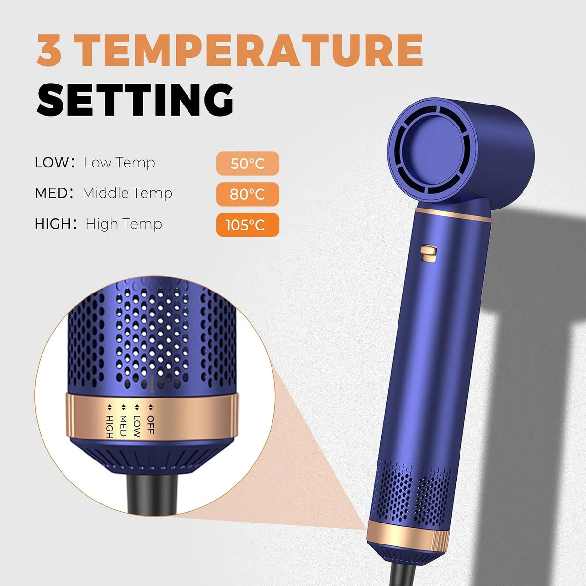 UKLISS 638 5-in-1 Hot Air Styling Brush Set | Dry, Curl, Straighten & Smooth