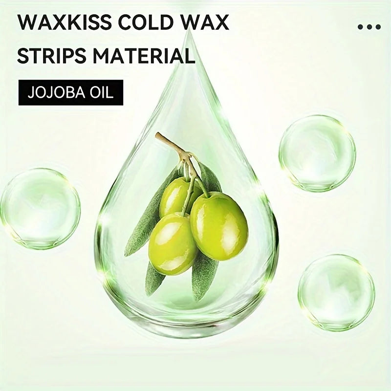 Professional Cold Wax Strips for Face & Body Hair Removal – Smooth & Easy Waxing | 6 / 10 / 20 Sticks