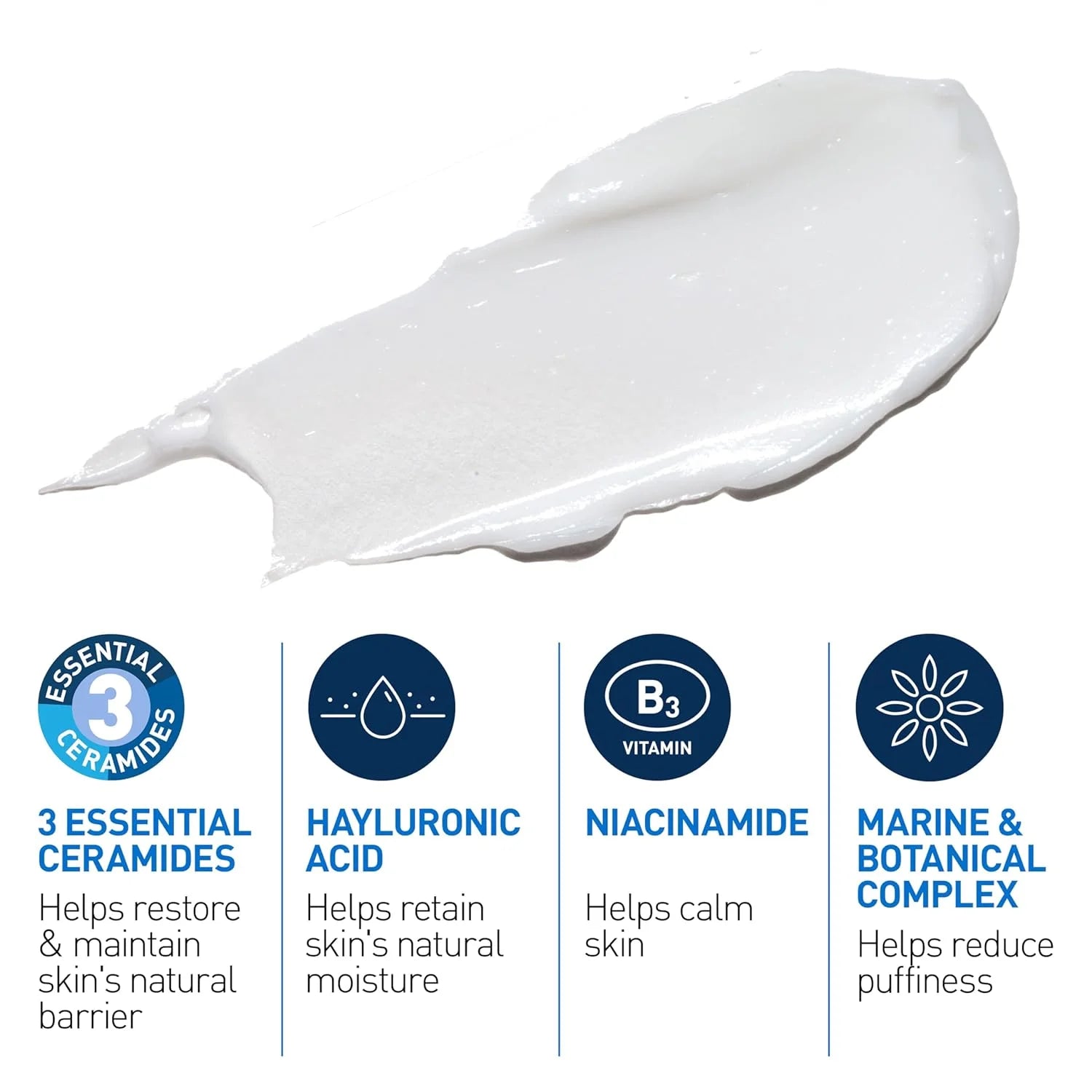 CeraVe Eye Repair Cream – Daily Under-Eye Hydration & Smoothing Care for All Skin Types