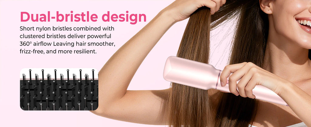 5-in-1 Hot Air Hair Styler | Dryer, Curler, Straightener & Volumizing Brush