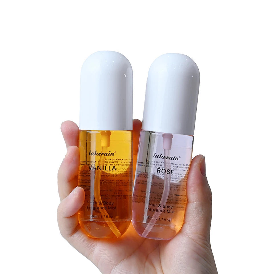 Vanilla Rose Hair & Body Fragrance Mist – Long-Lasting Alcohol-Free Perfume Spray | 50ml