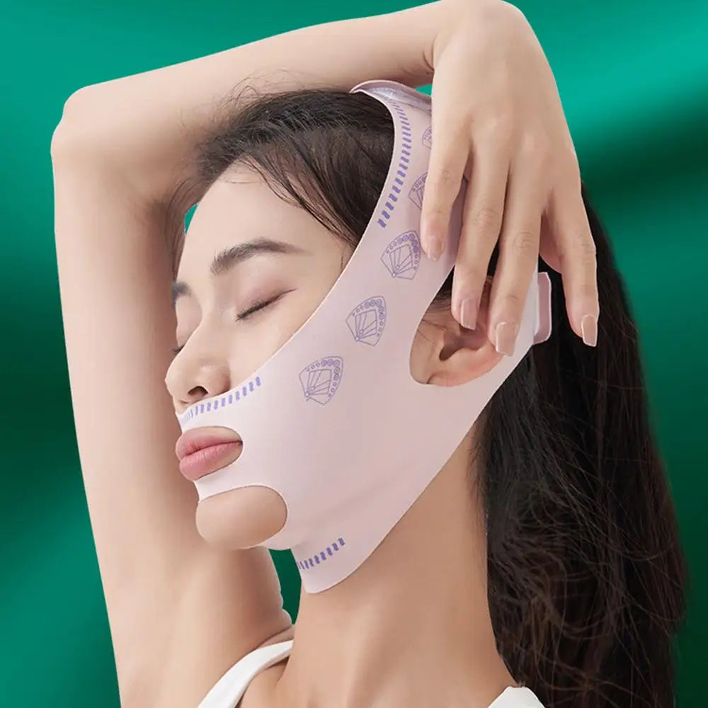 V-Line Chin Support Band – Reusable Face Contouring & Jawline Support Mask