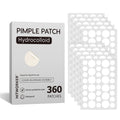360PCS Invisible Hydrocolloid Acne Patches – Pimple Patch for Acne Treatment, Spot Healing, Absorbing & Protective Blemish Stickers for Face