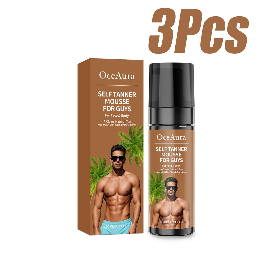 Self-Tanning Mousse – Natural Sunless Tan | Streak-Free & Quick-Drying | 100ml