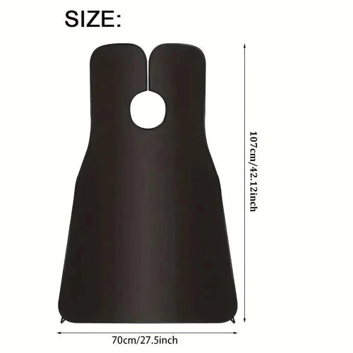 Beard Grooming Bib – Mess-Free Shaving Apron with Suction Cups for Easy Cleanup