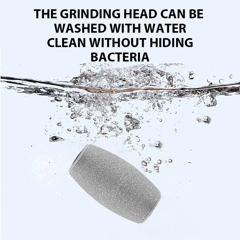 Rechargeable Electric Foot Callus Remover | 3 Grinding Heads | INAVI Well