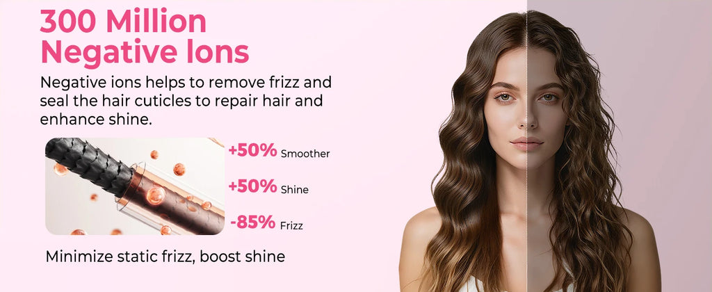 5-in-1 Hot Air Hair Styler | Dryer, Curler, Straightener & Volumizing Brush