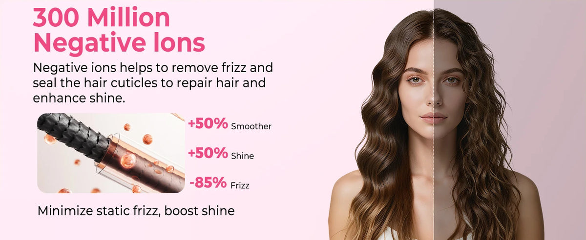 5-in-1 Hot Air Hair Styler | Dryer, Curler, Straightener & Volumizing Brush