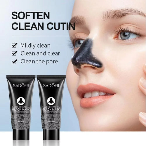1/3/5/10PCS Bamboo Charcoal Nose Blackhead Remover Mask Deep Cleansing Shrink Pore Mask Skin Care Nose Black Dots Pore Skin Care