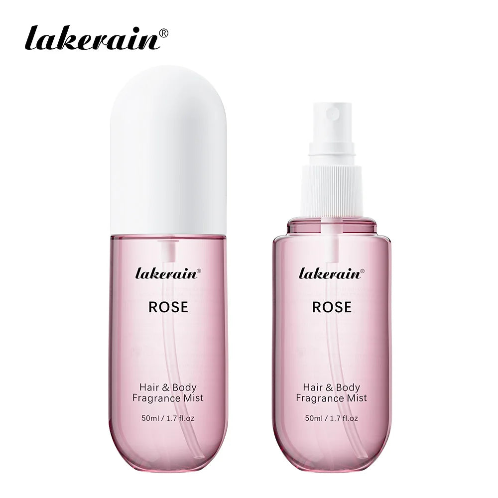 Vanilla Rose Hair & Body Fragrance Mist – Long-Lasting Alcohol-Free Perfume Spray | 50ml