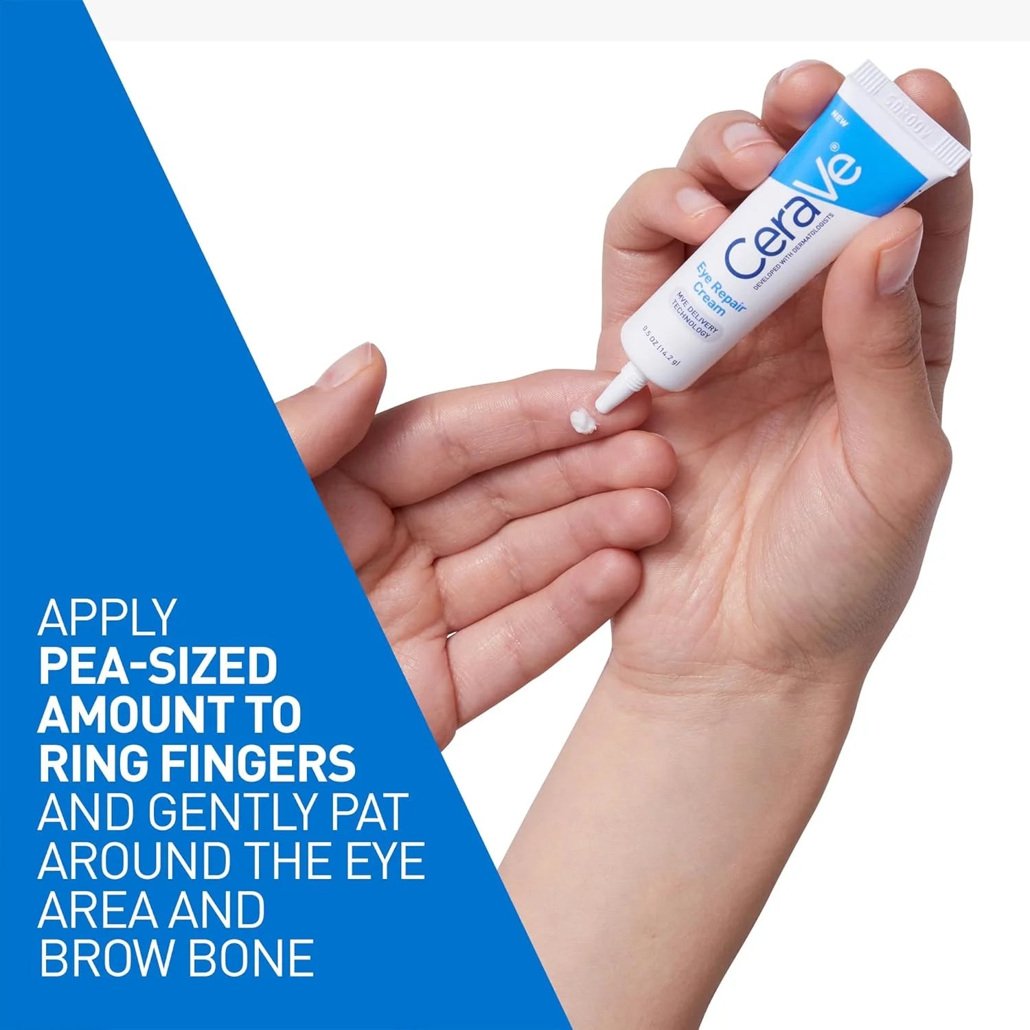 CeraVe Eye Repair Cream – Daily Under-Eye Hydration & Smoothing Care for All Skin Types