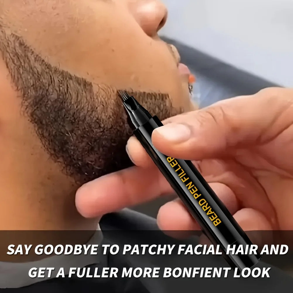 Sevich Waterproof Beard Filler Pen – Instant Beard & Mustache Touch-Up | Natural-Looking Coverage