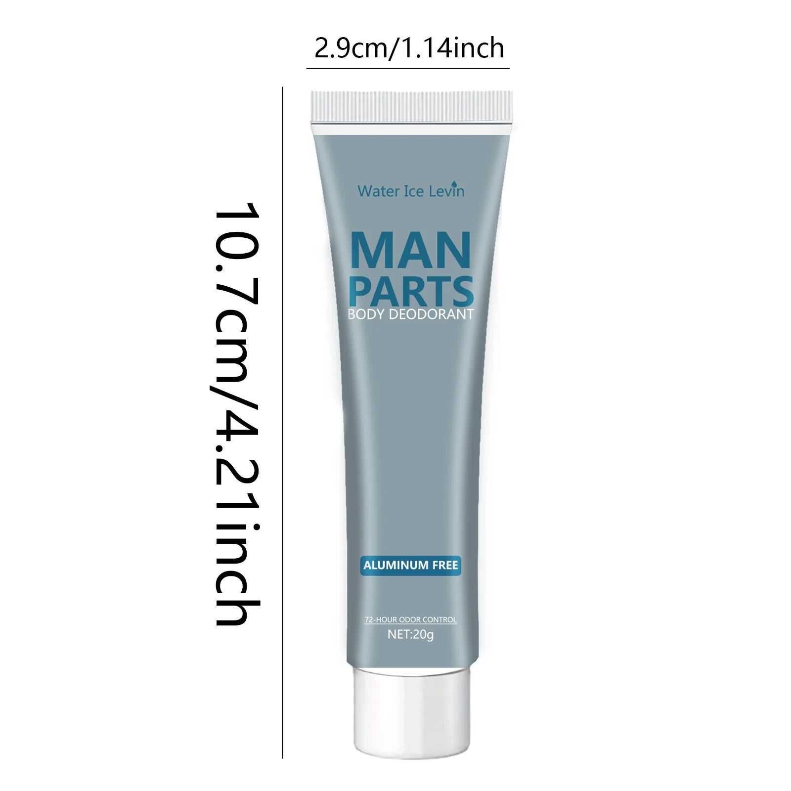 Men's Intimate Care Cream – Fresh Body & Underarm Moisturizing Cream | 20g