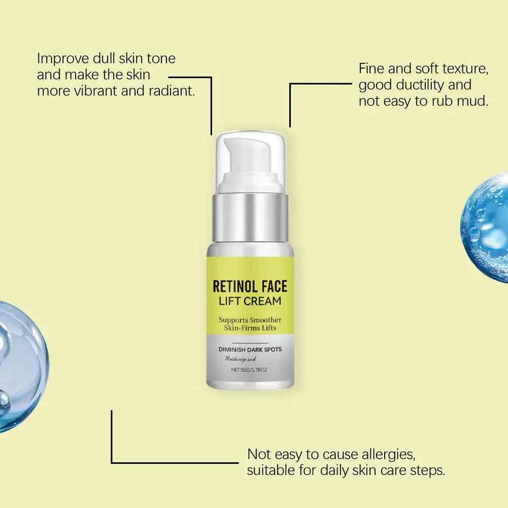 Retinol Eye Cream – Anti-Aging Moisturizer for Dark Circles, Puffiness & Fine Lines
