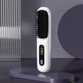 Wireless Hair Straightening Comb | Portable Negative Ion Straightener