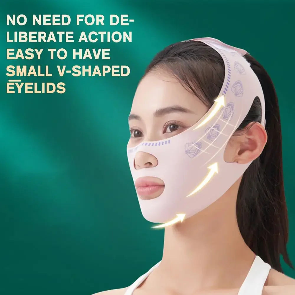 V-Line Chin Support Band – Reusable Face Contouring & Jawline Support Mask