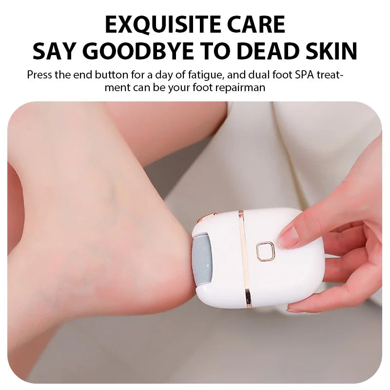 Rechargeable Electric Foot Callus Remover | 3 Grinding Heads | INAVI Well